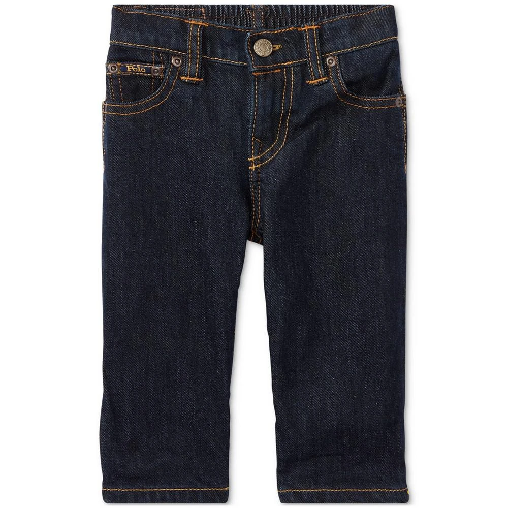 商品Ralph Lauren|Baby Boys Hampton Straight Stretch Jean,价格¥335,第1张图片