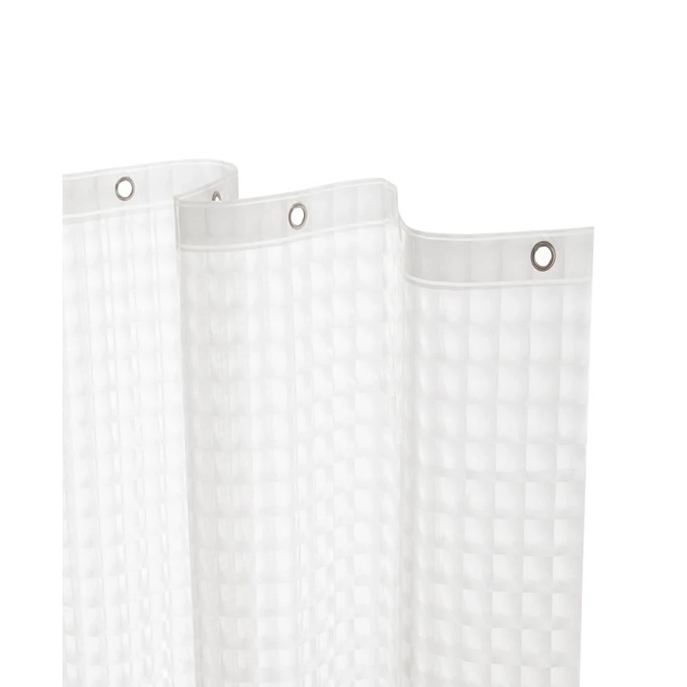 商品Kenney|Medium Weight Embossed Peva Shower Curtain Liner,价格¥209,第4张图片详细描述
