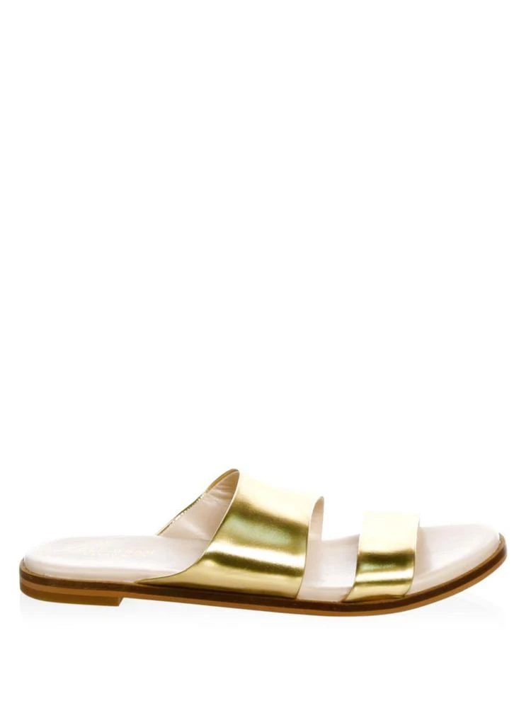 商品Cole Haan|Cole Haan - Anica Gold Sandals,价格¥523,第5张图片详细描述