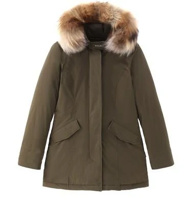 商品Woolrich|Arctic 可拆卸毛皮奢华派克大衣,价格¥6868,第4张图片详细描述