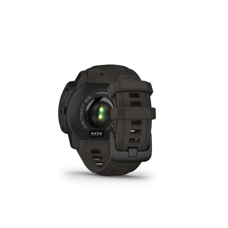 GARMIN 男女同款黑色树脂表盘石英机芯黑色硅胶表带时尚多功能智能手表45MM 商品