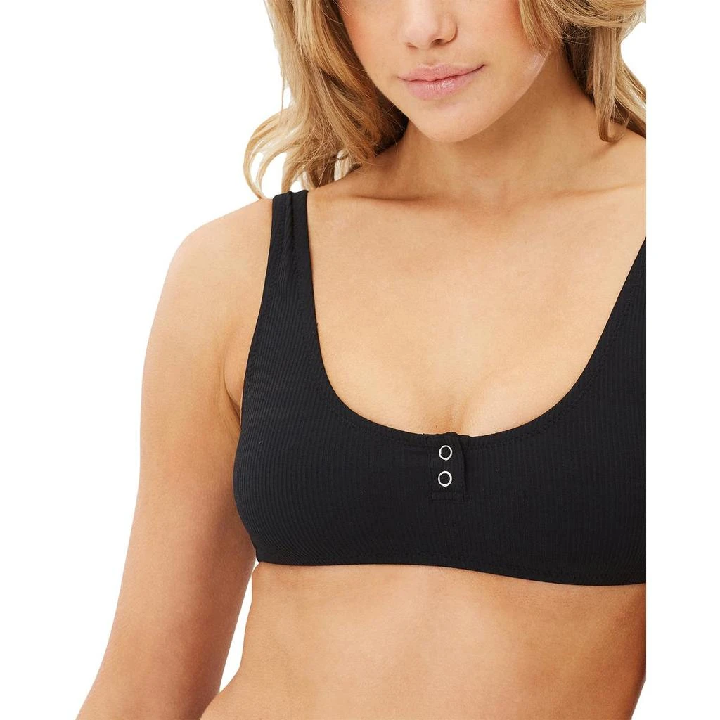 商品Charlie Holiday|Charlie Holiday Badlands Ribbed Scoopneck Bikini Swim Top Separate,价格¥70,第3张图片详细描述