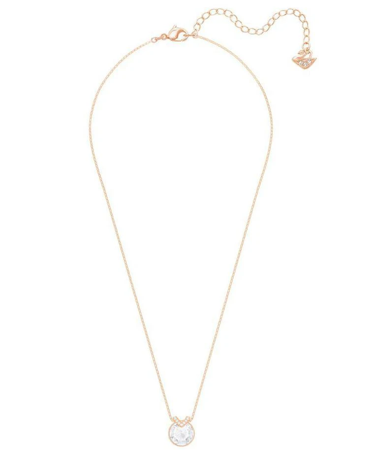 商品Swarovski|Bella Crystal Round Pendant Necklace,价格¥338,第3张图片详细描述