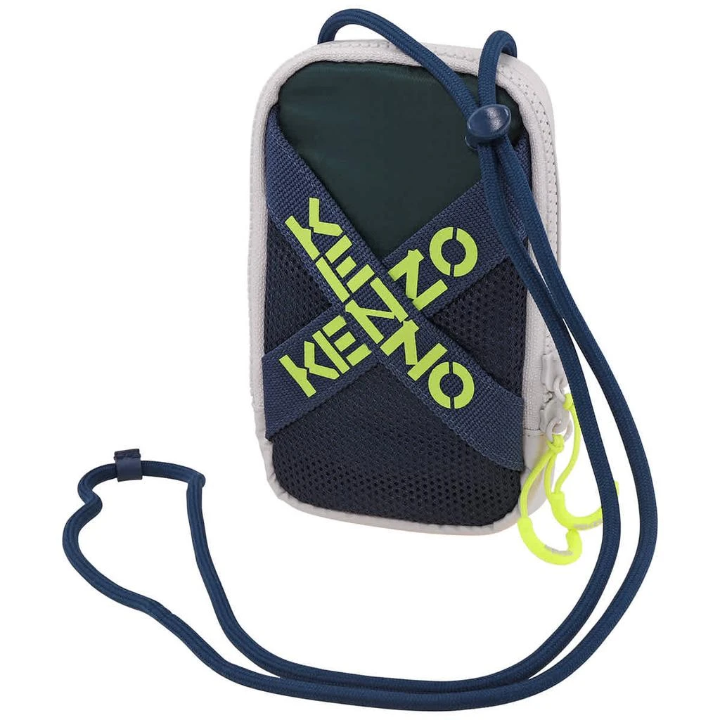 商品Kenzo|Kenzo Sport Phone Holder With Strap Pale Grey,价格¥666,第1张图片