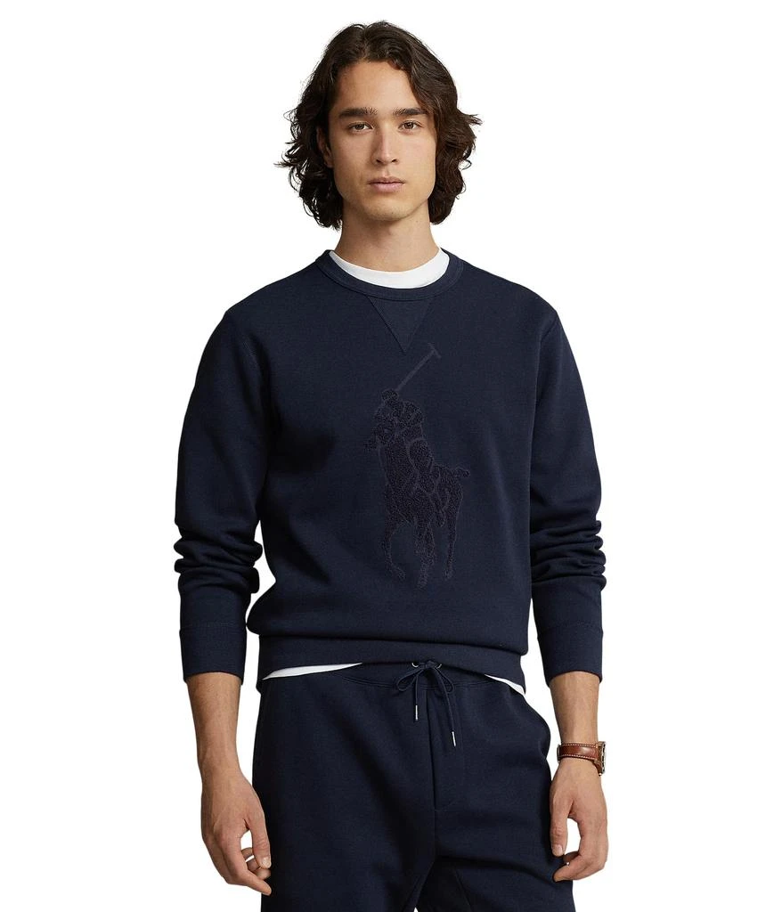商品Ralph Lauren|Big Pony Double-Knit Sweatshirt,价格¥893,第1张图片