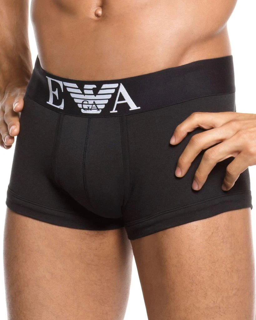 商品Emporio Armani|Men's Stretch 纯棉平角裤,价格¥244,第1张图片