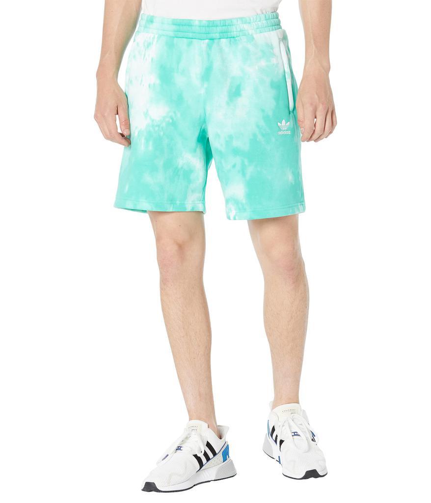 商品Adidas|Essentials Trefoil Tie-Dye Shorts,价格¥114-¥203,第1张图片