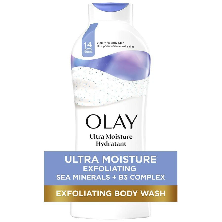 商品Olay|Exfoliating Body Wash with Sea Salts Sea Salts,价格¥52,第2张图片详细描述
