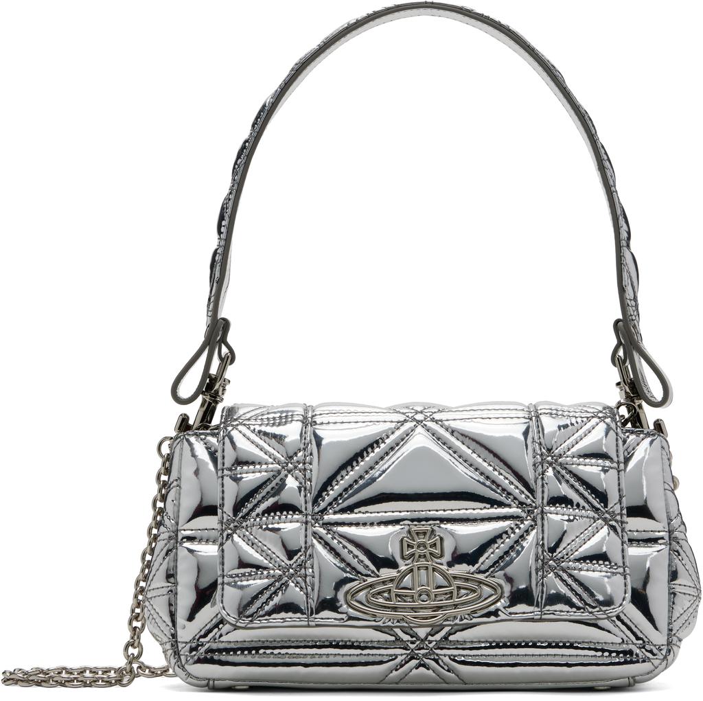 Vivienne Westwood | Silver Medium Hazel Bag 4287.74元 商品图片