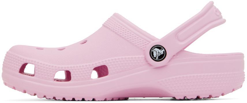 商品Crocs|Pink Classic Clogs,价格¥209,第5张图片详细描述