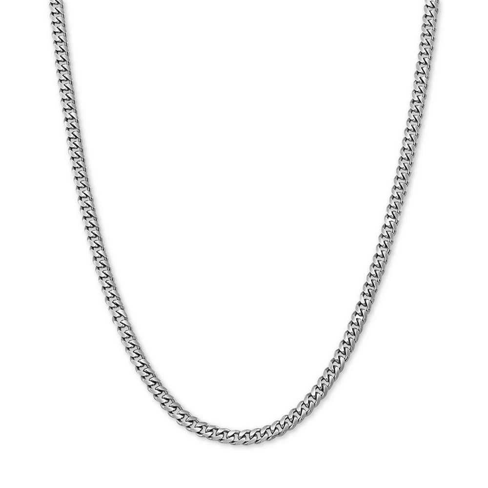 商品Giani Bernini|Cuban Link Chain 20" Necklace (2-3/4mm) in Sterling Silver,价格¥685,第1张图片