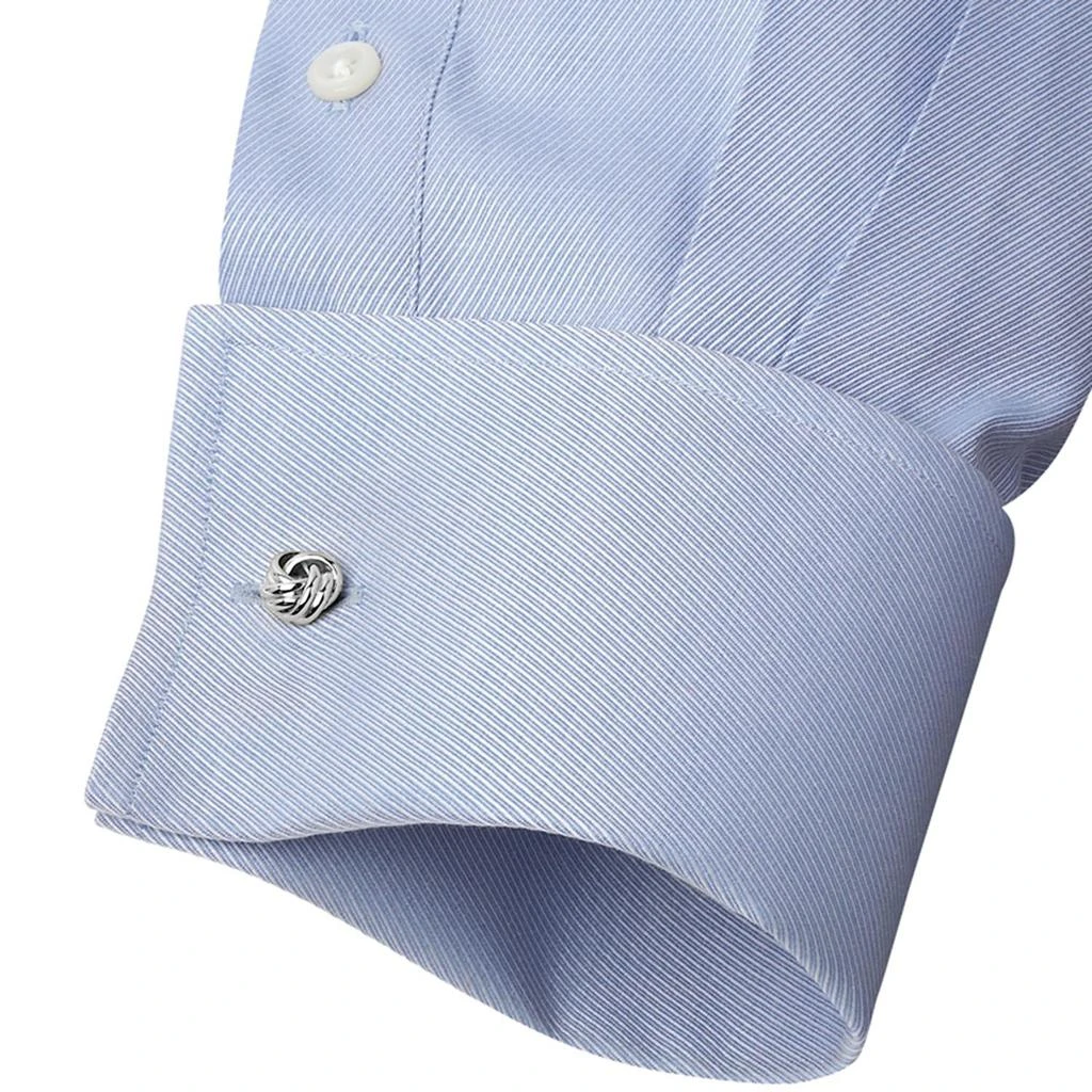 商品Cufflinks Inc.|Silver Knot Cufflinks,价格¥454,第2张图片详细描述