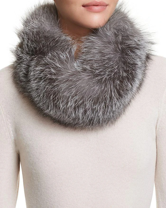 商品Surell|Fox Fur Headband Scarf,价格¥986,第1张图片