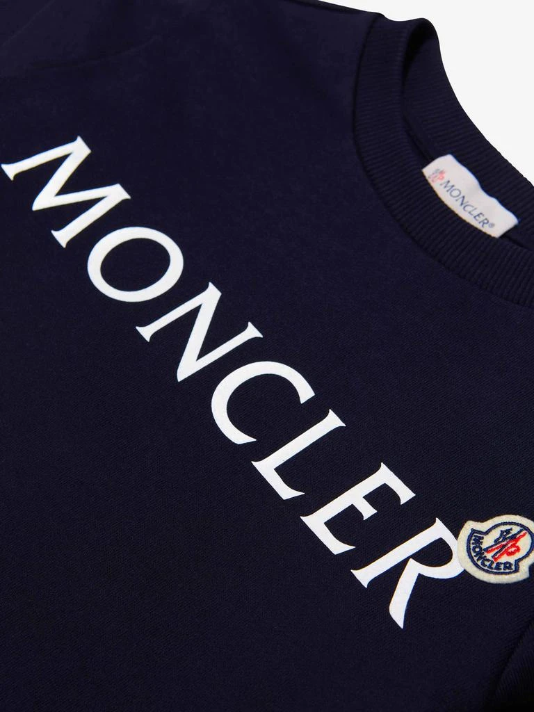 商品Moncler|Moncler Navy Kids Chest Logo Sweatshirt,价格¥1480,第3张图片详细描述