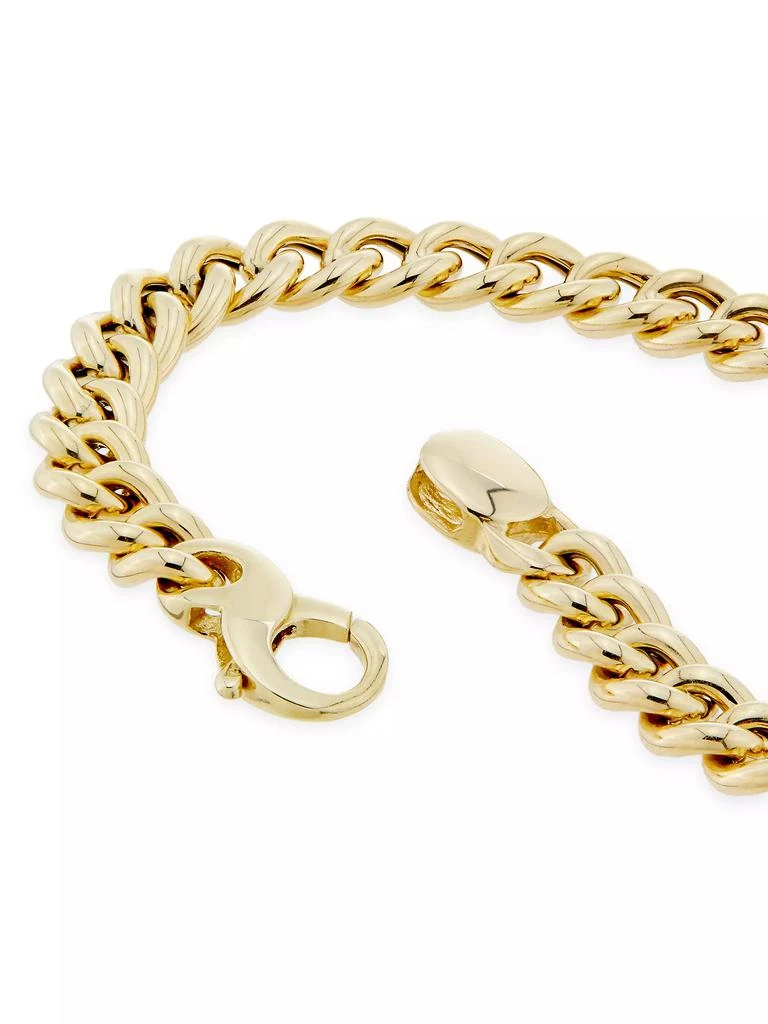 商品Saks Fifth Avenue Collection|14K Yellow Gold Curb-Chain Bracelet,价格¥20693,第3张图片详细描述