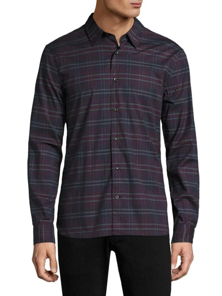 商品John Varvatos|Basic Plaid Shirt,价格¥333,第1张图片