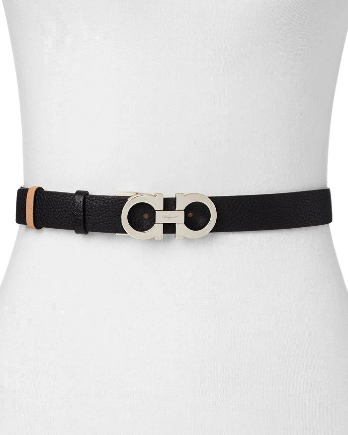 商品Salvatore Ferragamo|Salvatore Women's Skinny Gancini Belt,价格¥3612,第2张图片详细描述