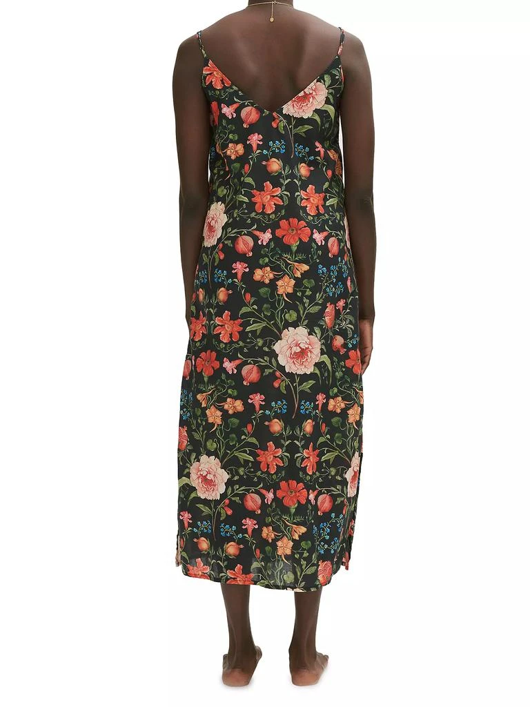 商品Desmond & Dempsey|Persephone Floral Cotton Slip Nightie,价格¥1042,第4张图片详细描述