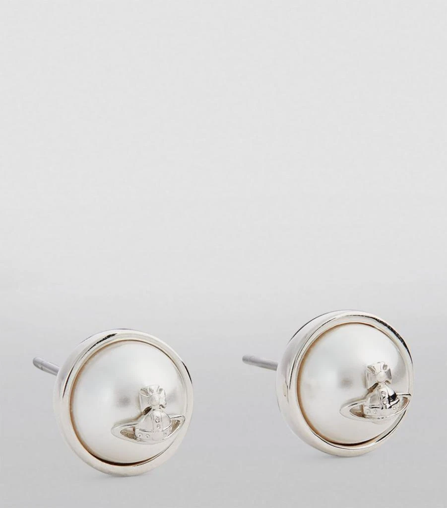 商品Vivienne Westwood|Olga Stud Earrings,价格¥895,第2张图片详细描述