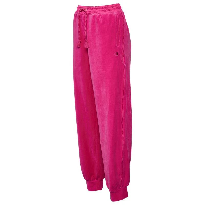 商品CHAMPION|Champion Satin Trim Velour Joggers - Women's,价格¥230,第1张图片