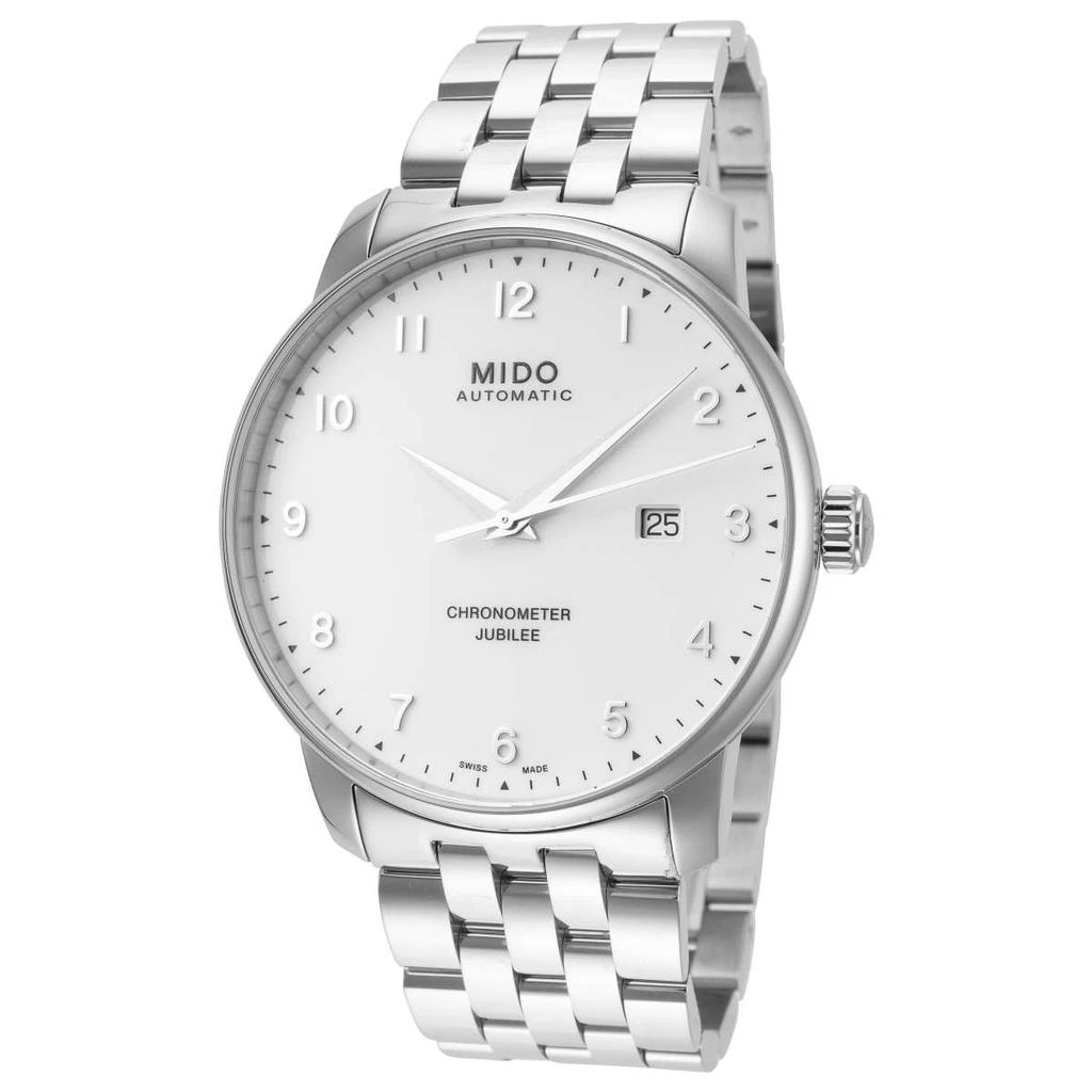 商品MIDO|贝伦赛丽系列 男士机械手表 80小时动力储备 M0376081101200,价格¥3877,第1张图片