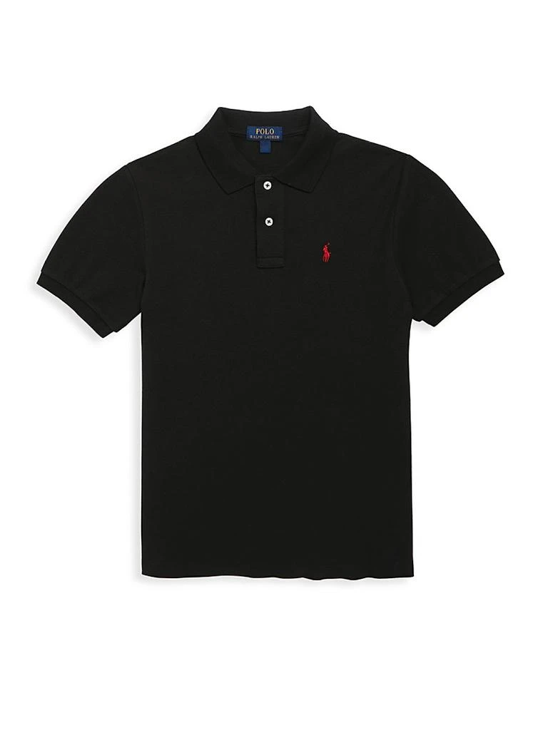 商品Ralph Lauren|Little Boy's & Boy's Classic Mesh Knit Polo,价格¥370,第1张图片