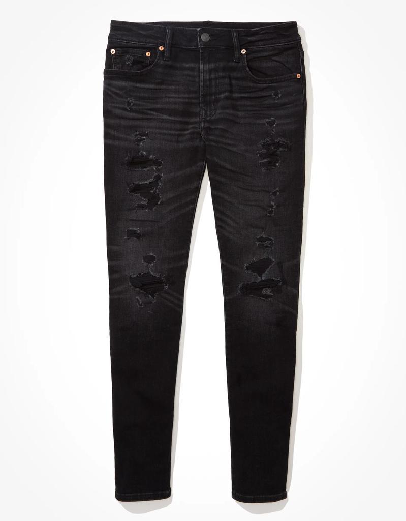商品AE|AE AirFlex+ Patched Skinny Jean,价格¥319,第6张图片详细描述
