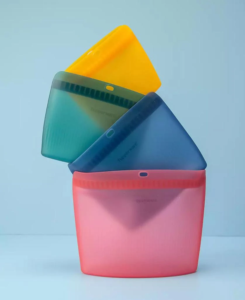 商品Tupperware|4-Piece Ultimate Silicone Storage Bag Set,价格¥481,第4张图片详细描述