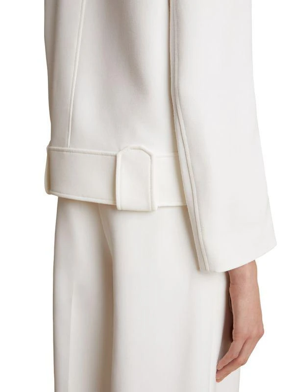 商品Khaite|Laybin Melton Wool-Blend Jacket,价格¥10477,第4张图片详细描述
