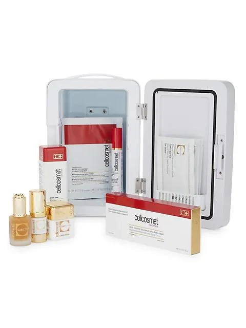 商品Cellcosmet|Anti-Aging Protection Supreme Mini Fridge 7-Piece Holiday Set,价格¥13515,第2张图片详细描述