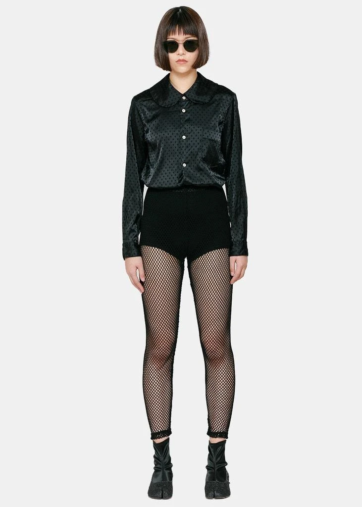 商品Comme des Garcons|Comme des Garçons Black Fishnet Leggings,价格¥698,第1张图片