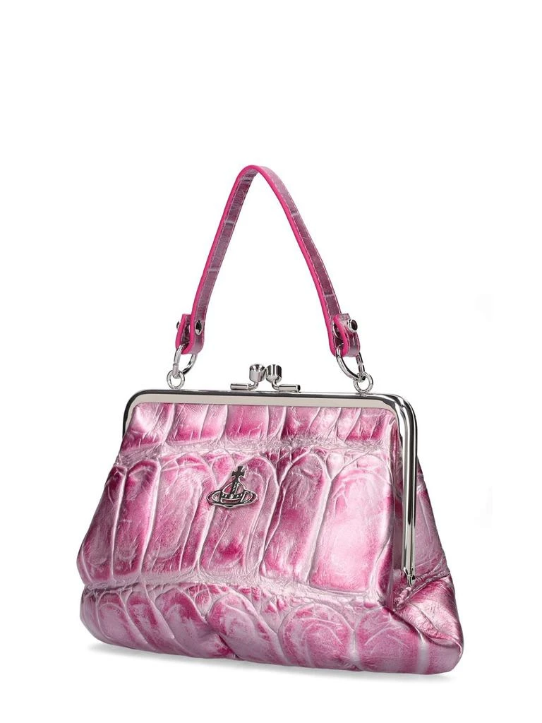 商品Vivienne Westwood|Granny Frame Leather Top Handle Bag,价格¥3179,第3张图片详细描述