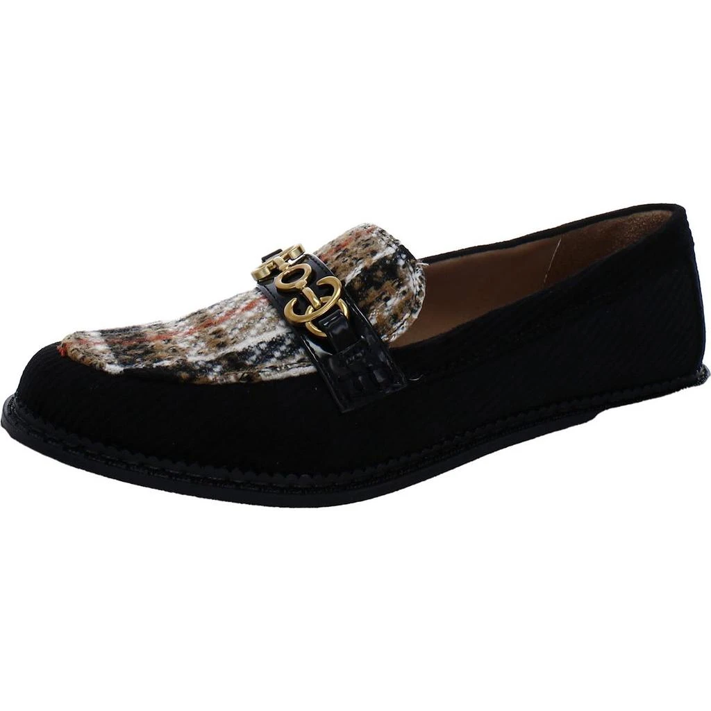 商品Sam Edelman|Circus by Sam Edelman Womens Deana Faux Leather Slip On Fashion Loafers,价格¥148,第1张图片