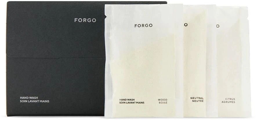 商品FORGO|Three Scents Hand Wash Refill Set, 3 x 12 g,价格¥236,第2张图片详细描述
