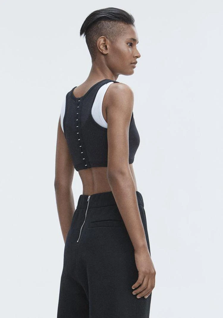 商品Alexander Wang|RIBBED BRA TOP,价格¥452,第4张图片详细描述