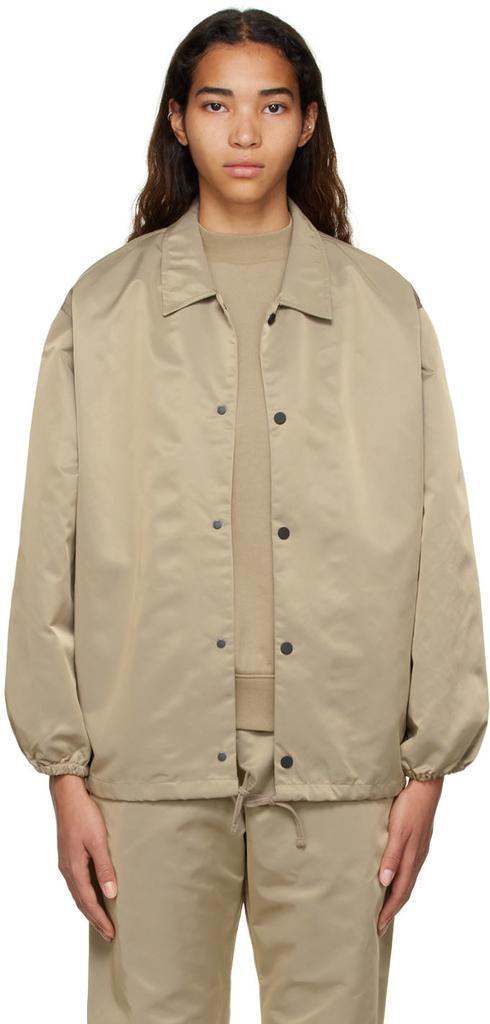 商品Essentials|Tan Nylon Jacket,价格¥935,第1张图片