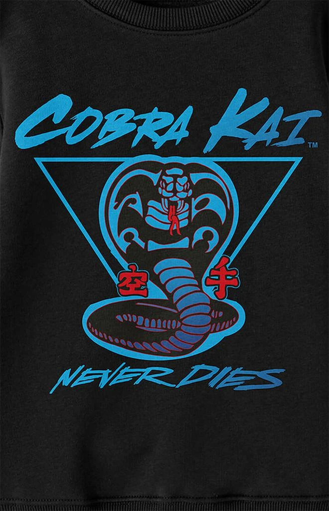 商品null|Kids Cobra Kai Never Dies Crew Neck Sweatshirt,价格¥241,第2张图片详细描述
