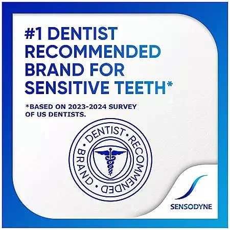 商品Sensodyne|Sensodyne Repair & Protect Toothpaste for Sensitive Teeth, 3.4 oz., 5 pk.,价格¥180,第3张图片详细描述