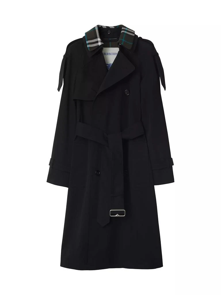 商品Burberry|Double-Breasted Belted Trench Coat,价格¥22402,第1张图片