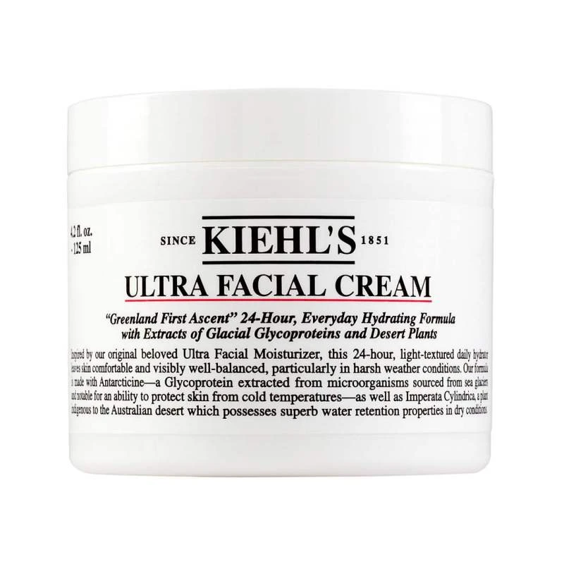 商品[国内直发] Kiehl's|科颜氏(Kiehl’s)高保湿面霜125ml角鲨烷长效补水保湿 营养滋润 舒缓肌肤,价格¥313,第1张图片