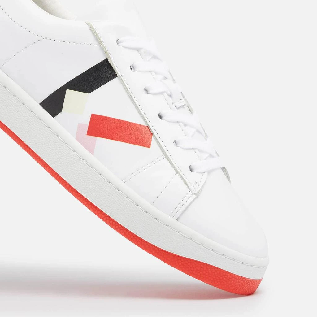 商品Kenzo|KENZO Girls' Sneakers - White / Red,价格¥388,第4张图片详细描述
