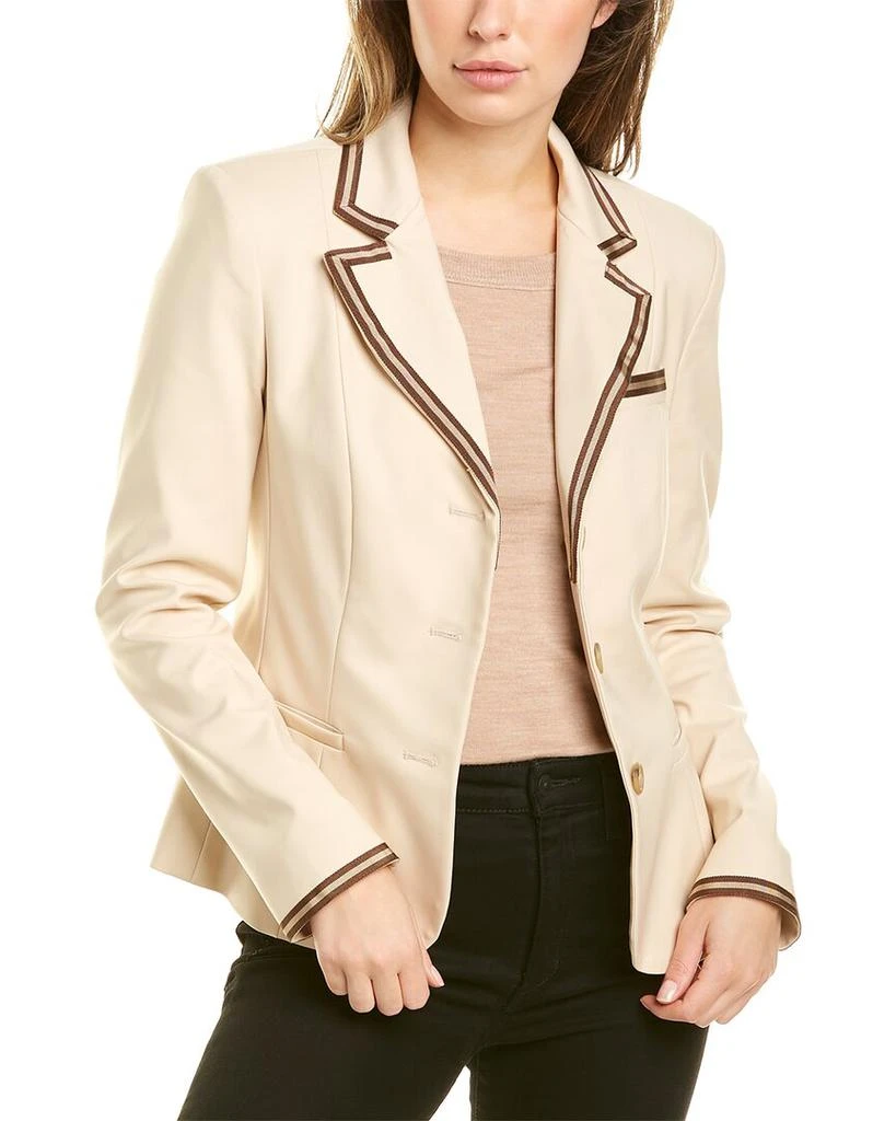 商品Pink Tartan|PINK TARTAN TRIMMED TECH LITE JACKET,价格¥1178,第1张图片