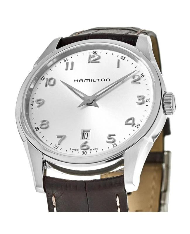 商品Hamilton|Hamilton Jazzmaster Thinline Quartz Men's Watch H38511553,价格¥3337,第2张图片详细描述
