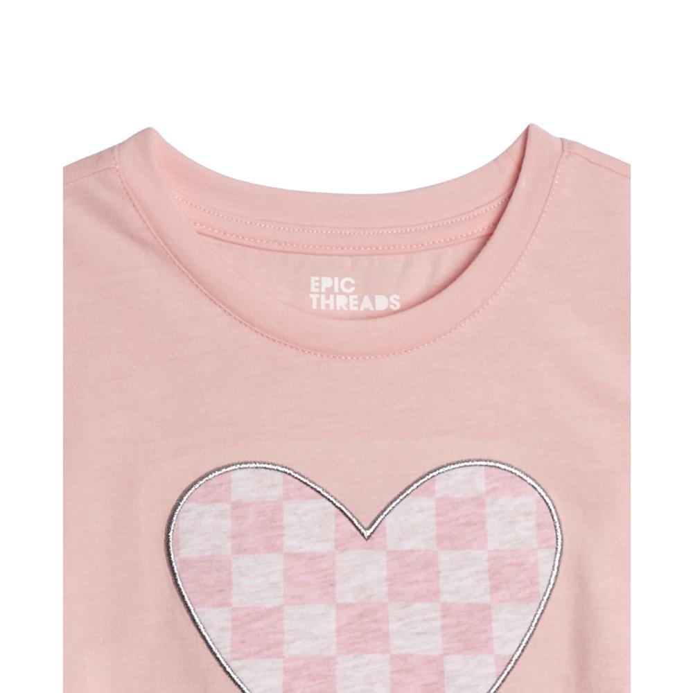 商品Epic Threads|Little Girls Long Sleeve T-shirt, Created For Macy's,价格¥118,第5张图片详细描述