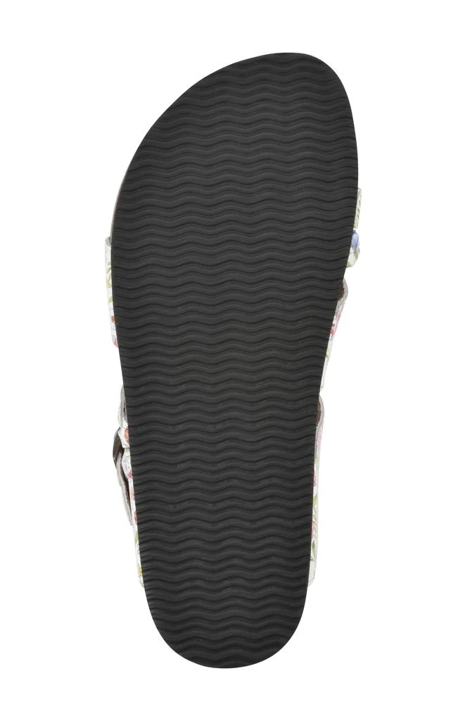 商品White Mountain|Hazy Leather Footbed Sandal,价格¥372,第5张图片详细描述
