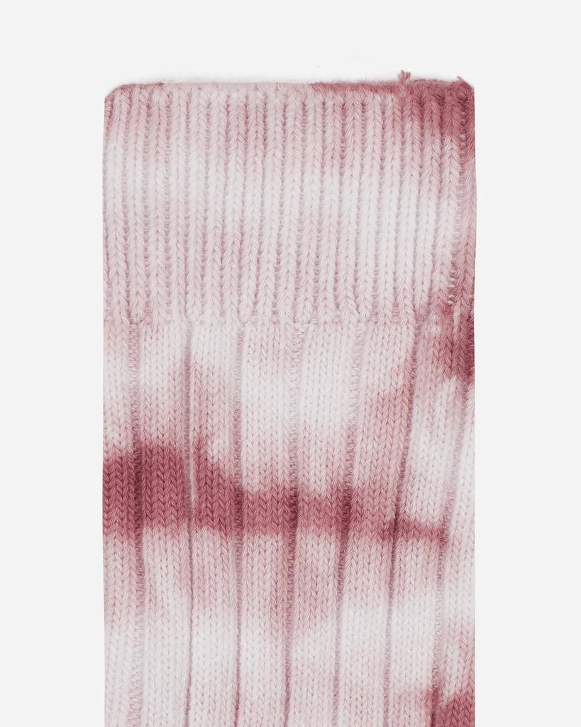 商品STUSSY|Dyed Ribbed Crew Socks Red,价格¥62,第3张图片详细描述