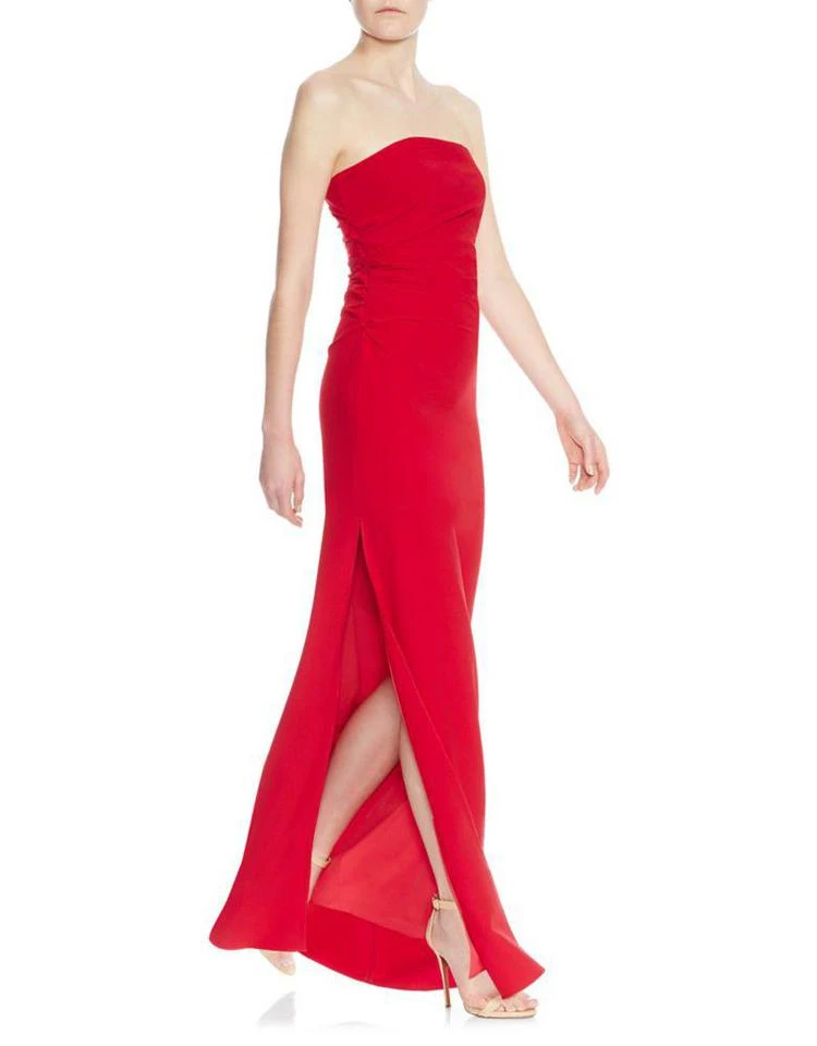 商品Halston Heritage|Strapless Floor-Length Gown,价格¥2865,第4张图片详细描述