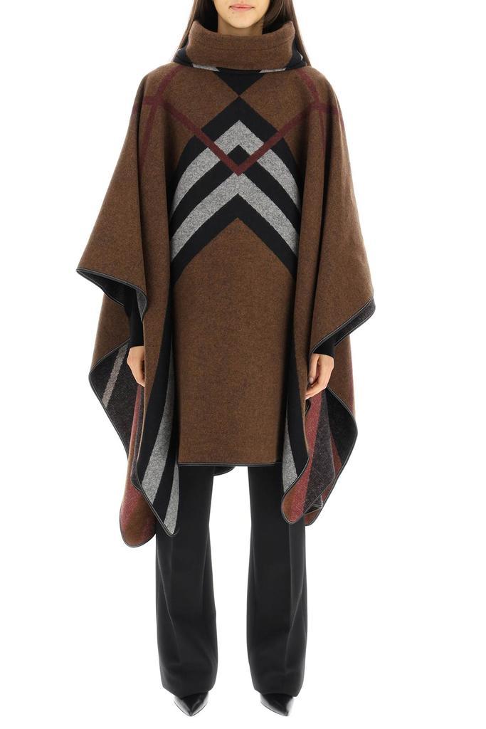 商品Burberry|Burberry 'Wootton' Cashmere Poncho,价格¥21804,第4张图片详细描述