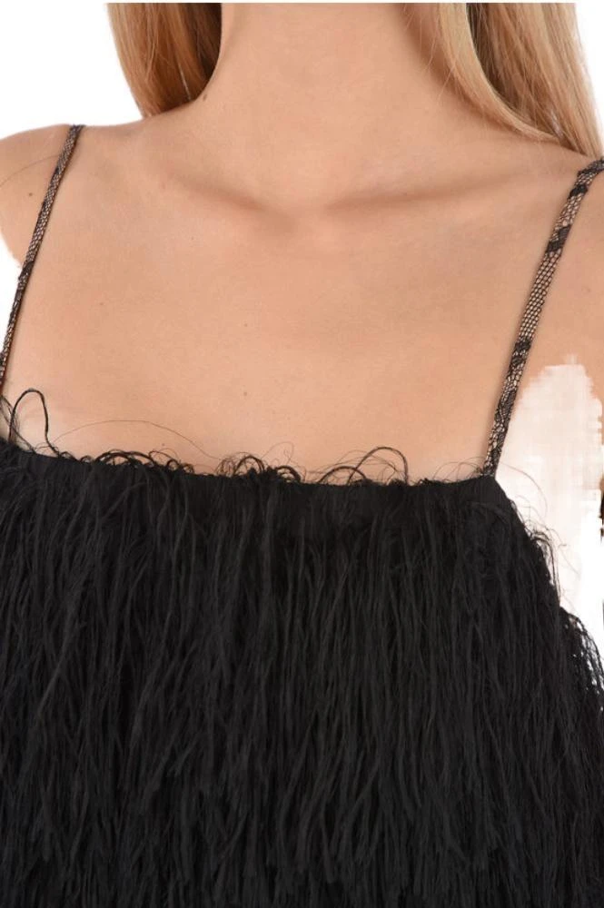 商品ROCHAS|Rochas Women&#39;s  Black Other Materials Dress,价格¥26000,第2张图片详细描述