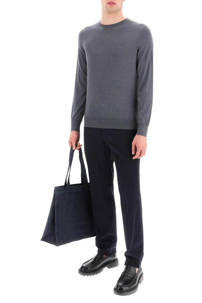 商品Zegna|LEIGHTWEIGHT CACHEMIRE AND SILK PULLOVER,价格¥2594,第2张图片详细描述